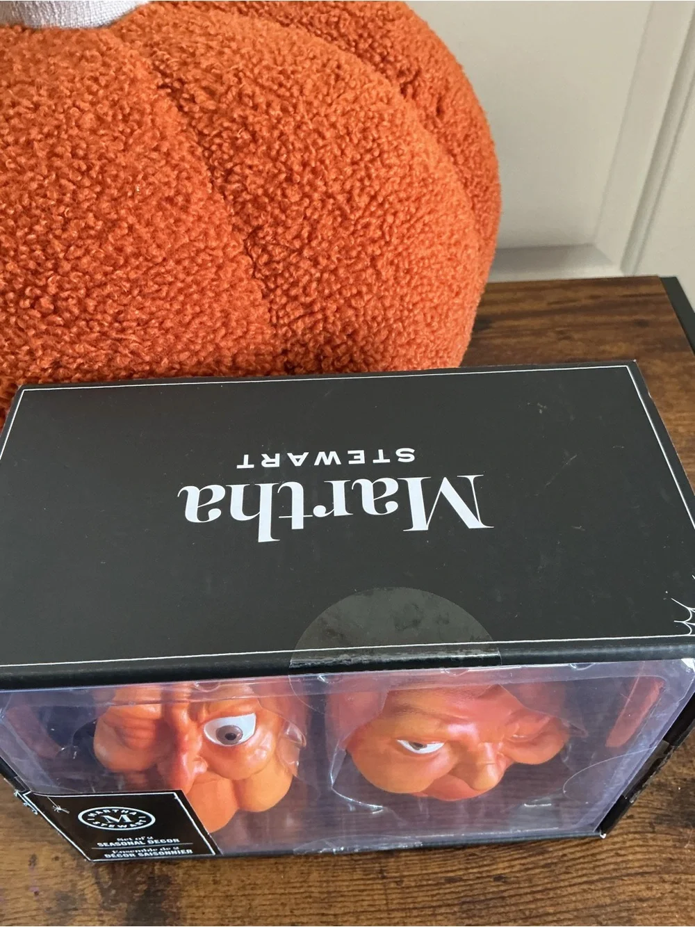 Martha Stewart Halloween Pumpkin Face Décor Set